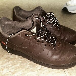 Nike Dark Brown supreme Sneakers